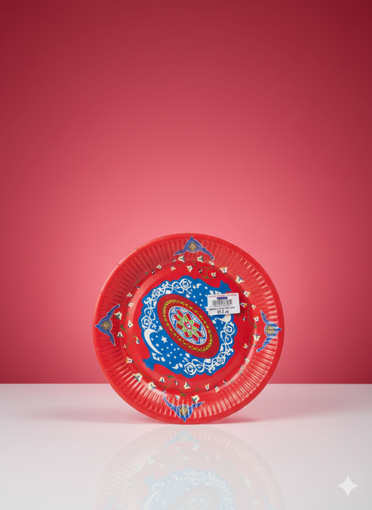 Decorated Paper Plates