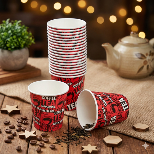 Paper cup rolls 50pcs mixed designs