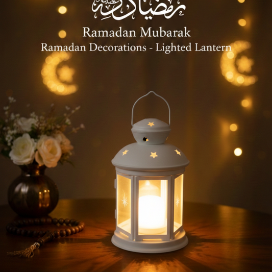 Ramadan Light white Medium Size