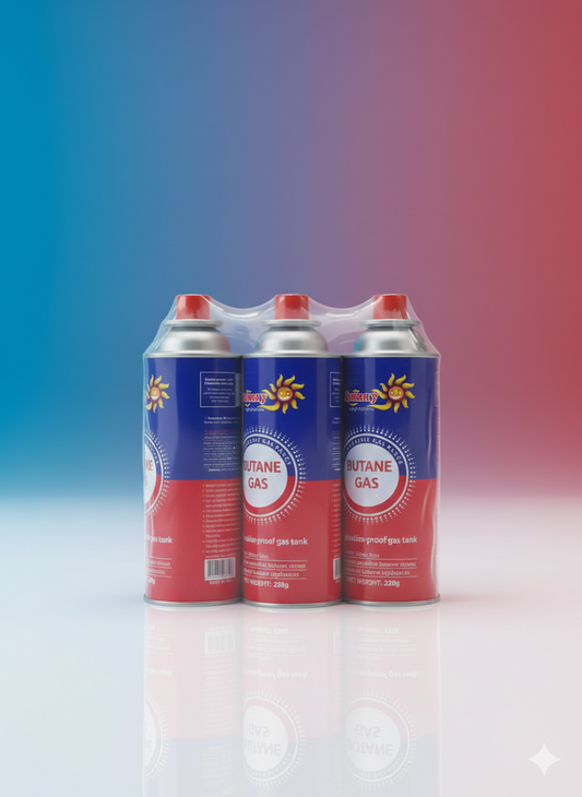Butane Gas Canisters Set