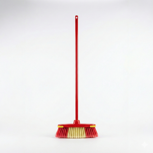 Heavy-Duty Floor Cleaning Broom