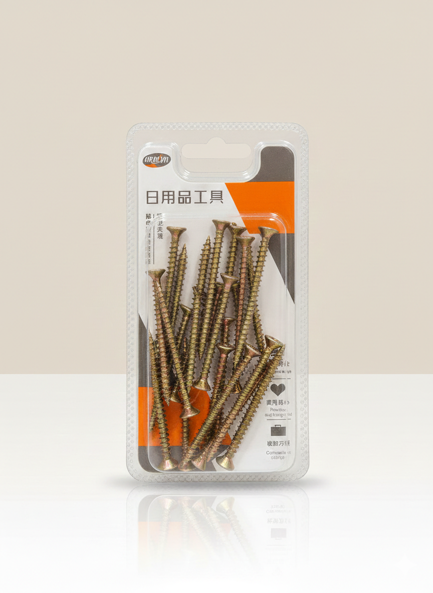 Yellow Zinc Wood Screws